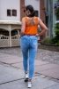 Bluzka Kefaloni Orange rozmiar - ONE SIZE